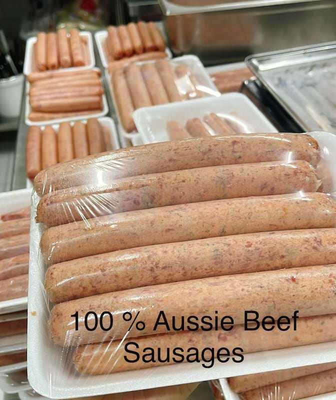 Aussie Beef Sausages 500 g