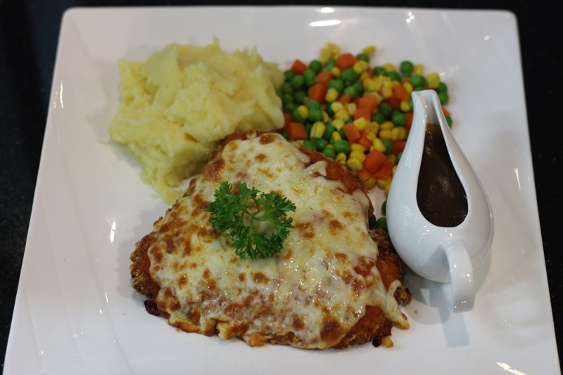 PORK  PARMIGIANA