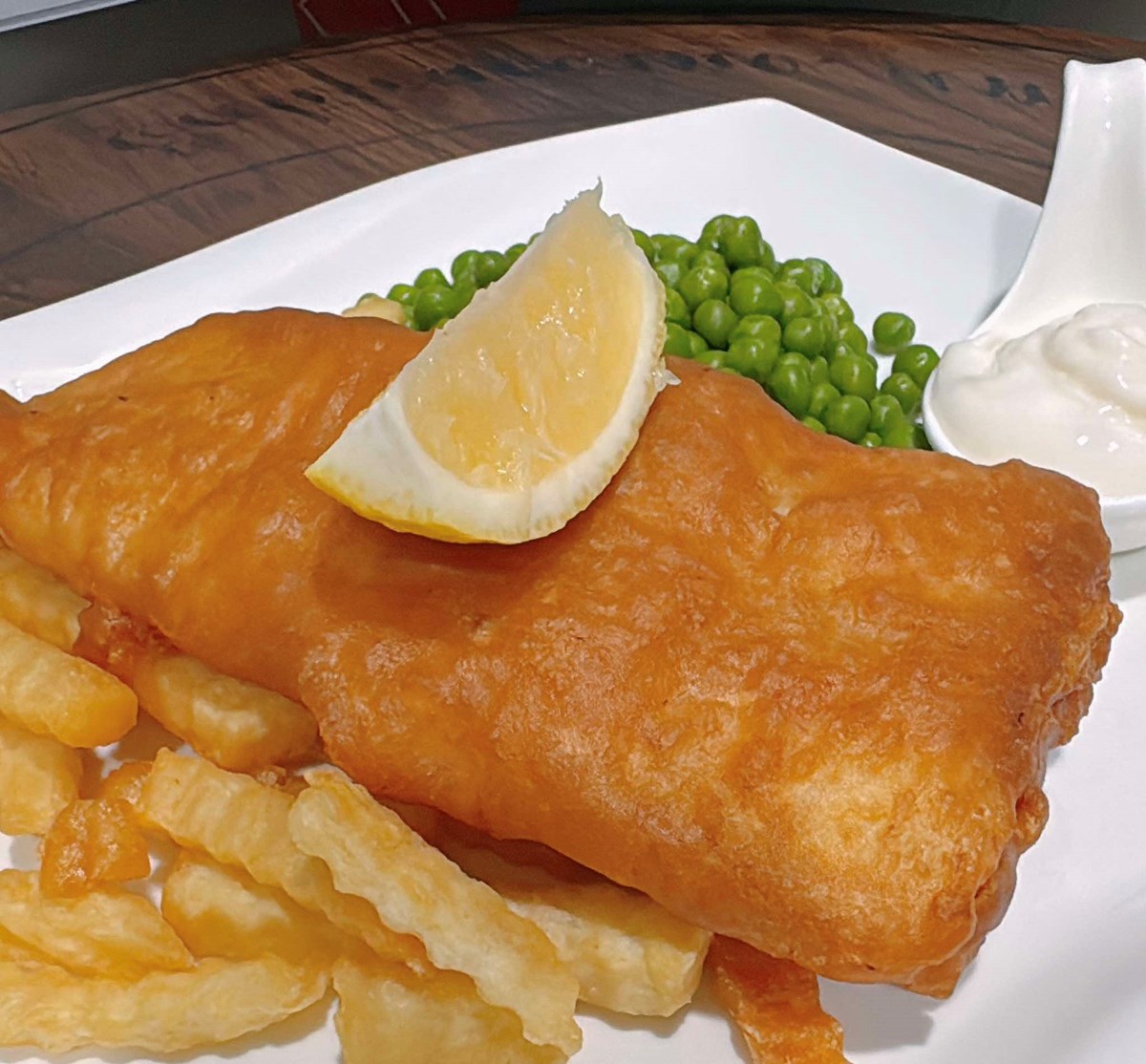 COD FISH & CHIPS FROZEN ( No Peas)